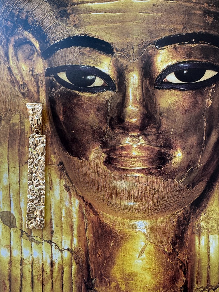 Thoth Pirinç Küpe