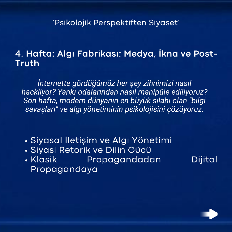 Politik Psikoloji Atölyesi