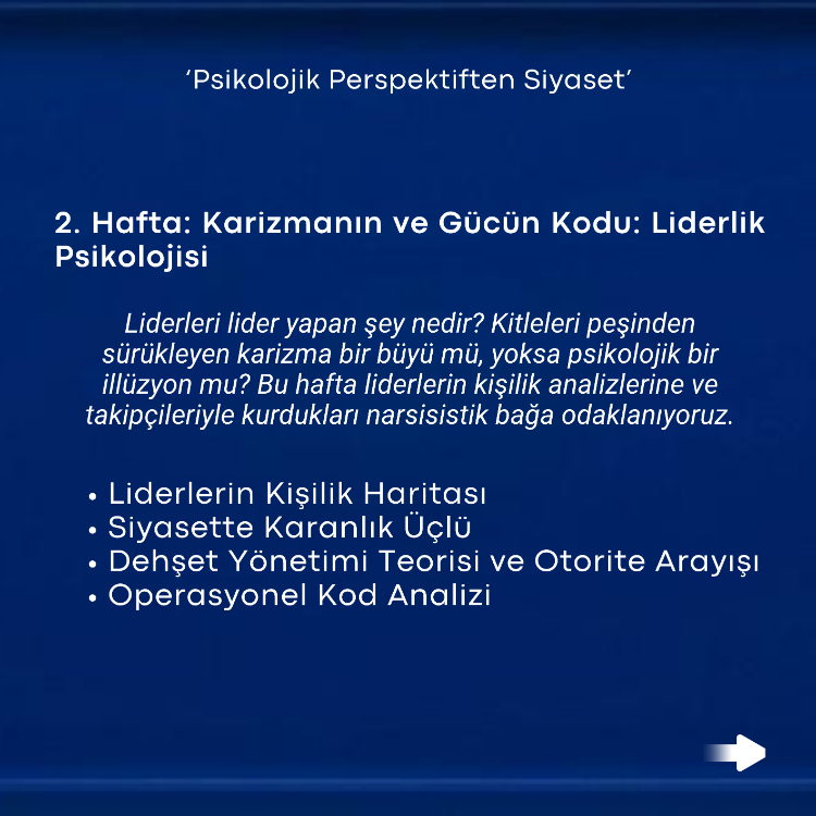 Politik Psikoloji Atölyesi