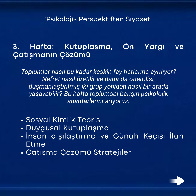Politik Psikoloji Atölyesi