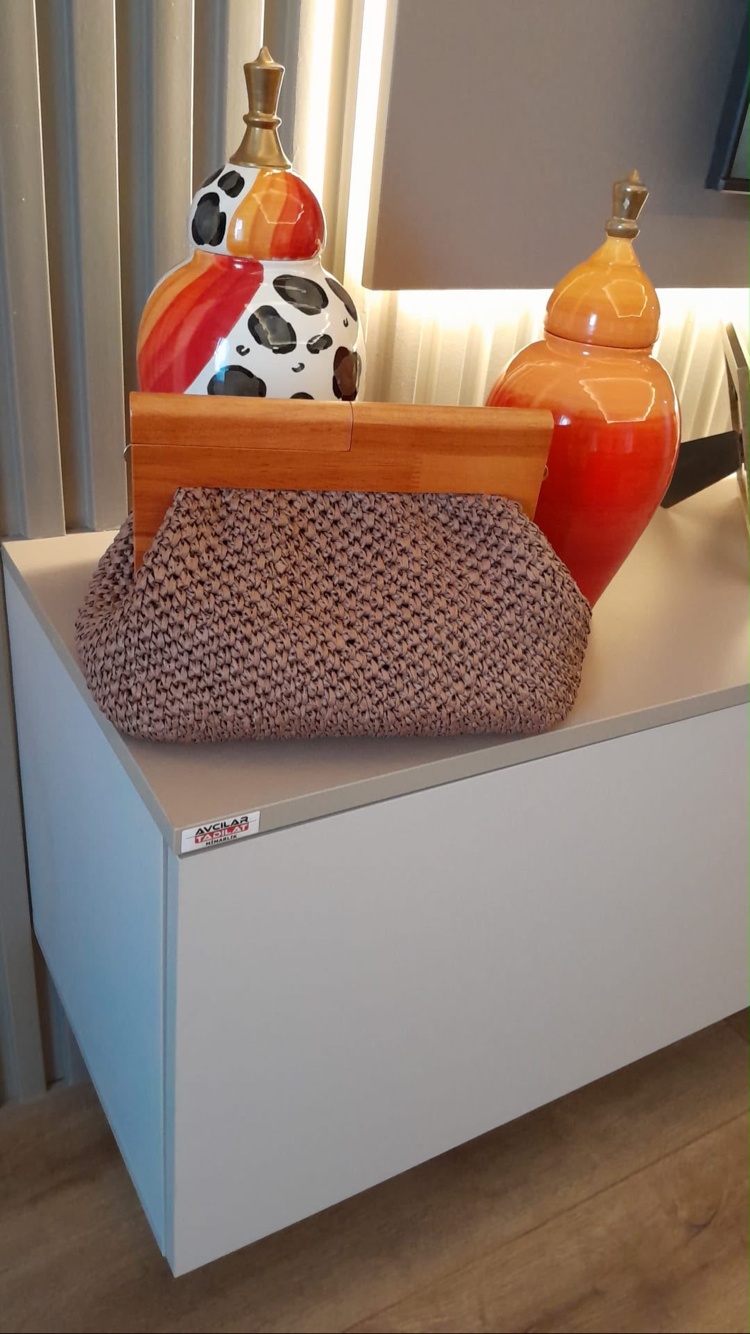 Amara Clutch - Sütlü Kahve