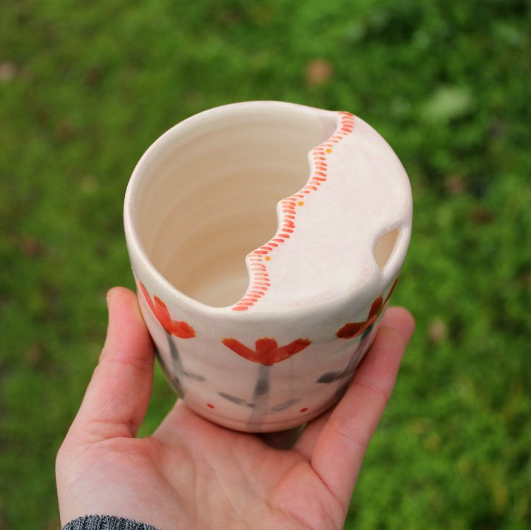 flora travel cup