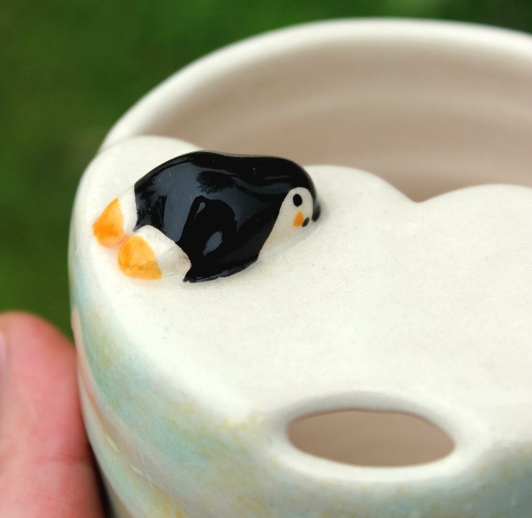 bezgin penguen travel cup