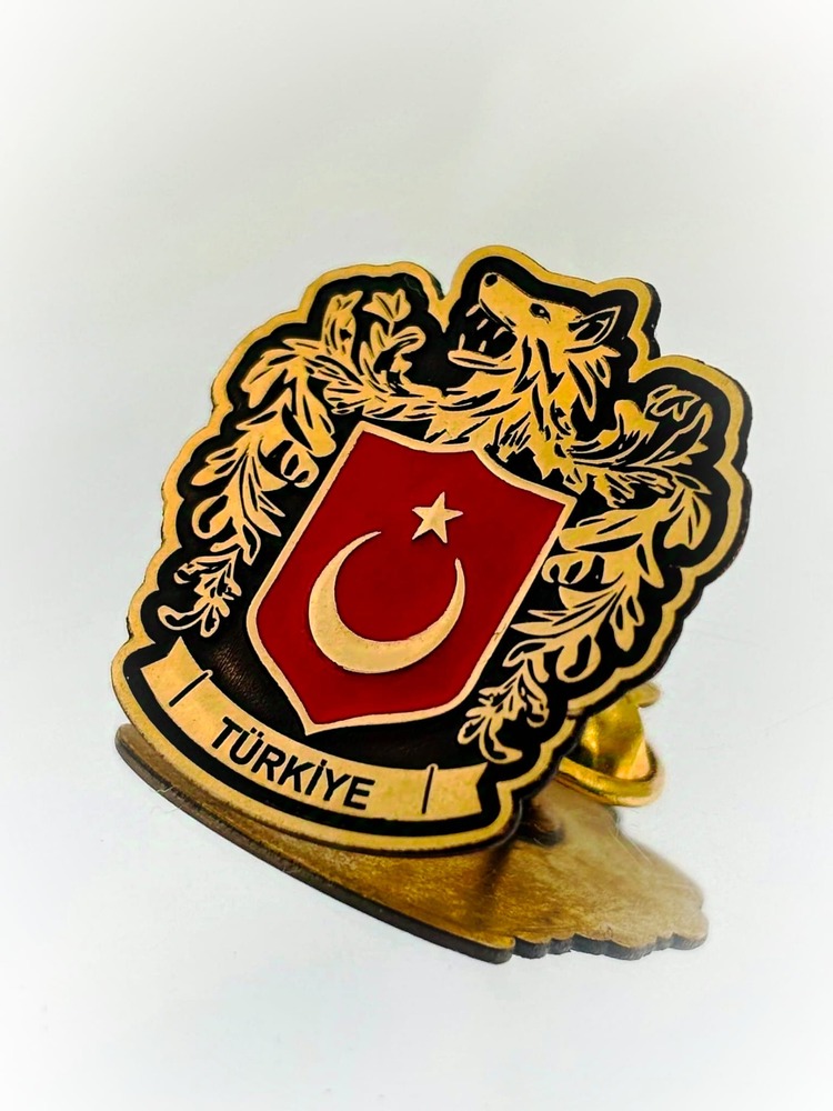 Türkiye Bozkurt Yaka Rozeti