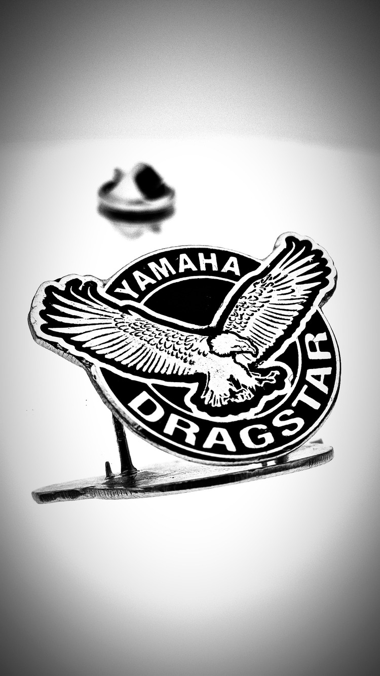 Yamaha Dragstar Motorcu Rozeti