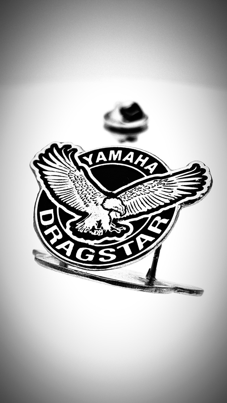 Yamaha Dragstar Motorcu Rozeti