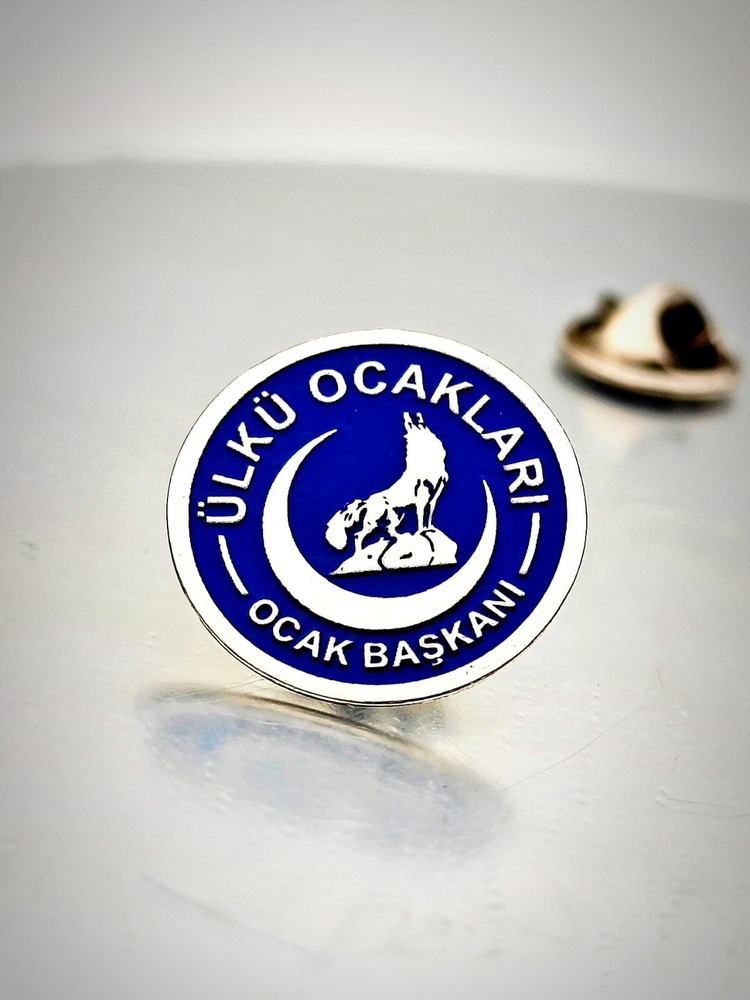 Ülkü Ocakları Ocak Başkanı Yaka Rozeti