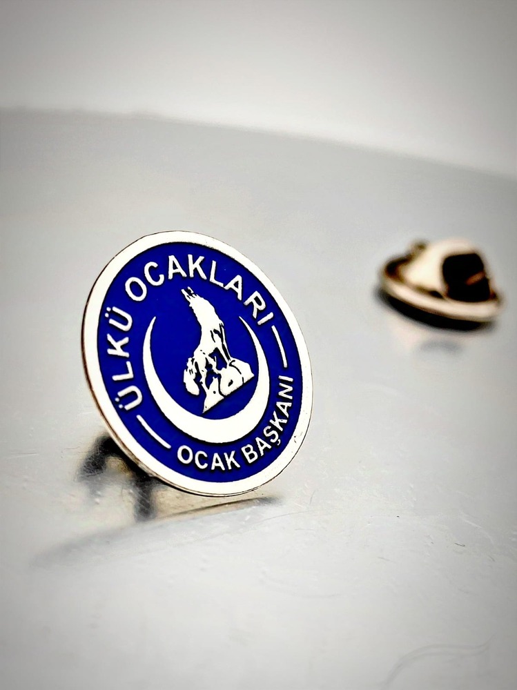 Ülkü Ocakları Ocak Başkanı Yaka Rozeti