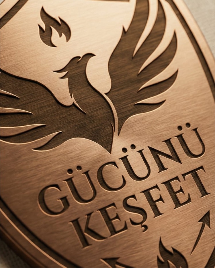 Gücünü Keşfet Rozeti  " İçsel Gücün ve Dayanıklılığın Rozeti " 
