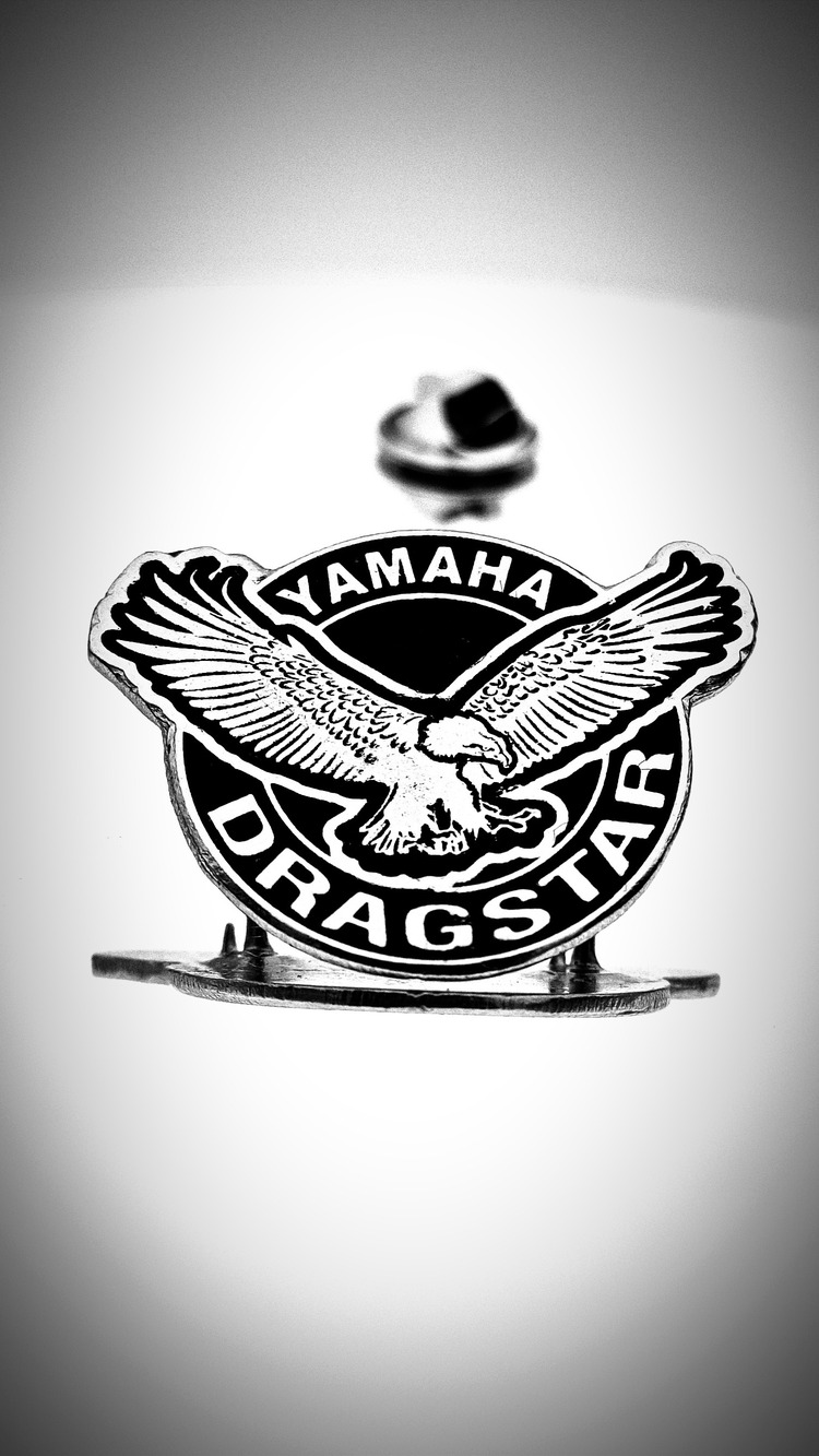 Yamaha Dragstar Motorcu Rozeti
