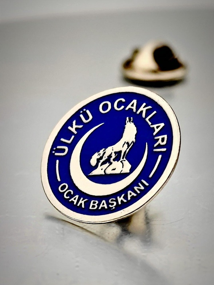 Ülkü Ocakları Ocak Başkanı Yaka Rozeti