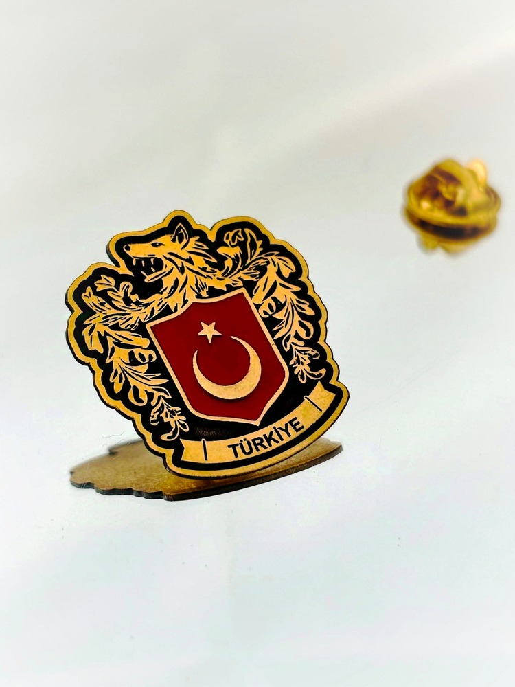 Türkiye Bozkurt Yaka Rozeti