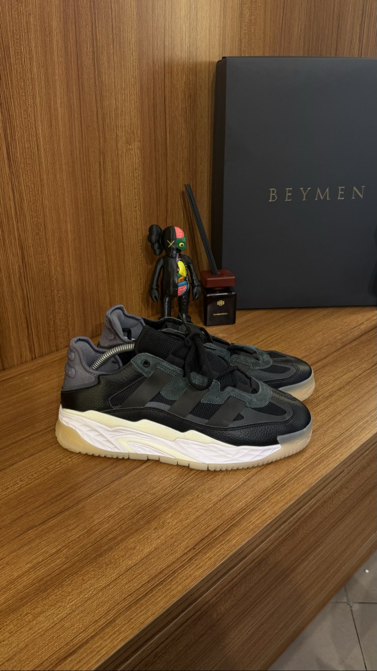 Adidas Netball Deri Yeşil Süet