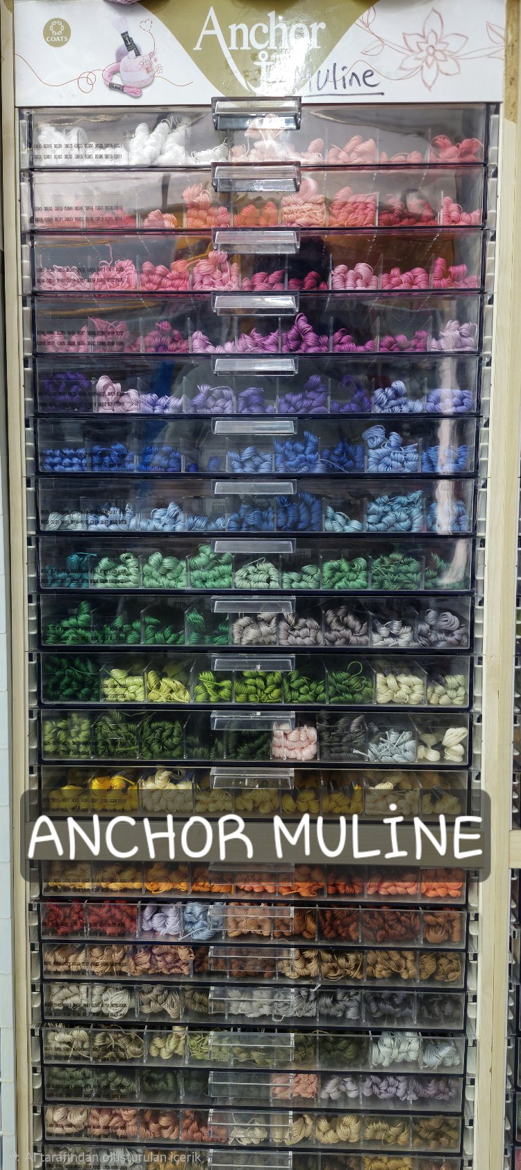 ANCHOR MULİNE - ETAMİN & KANAVİÇE - SİPARİŞ OLUŞTURMA İLANI