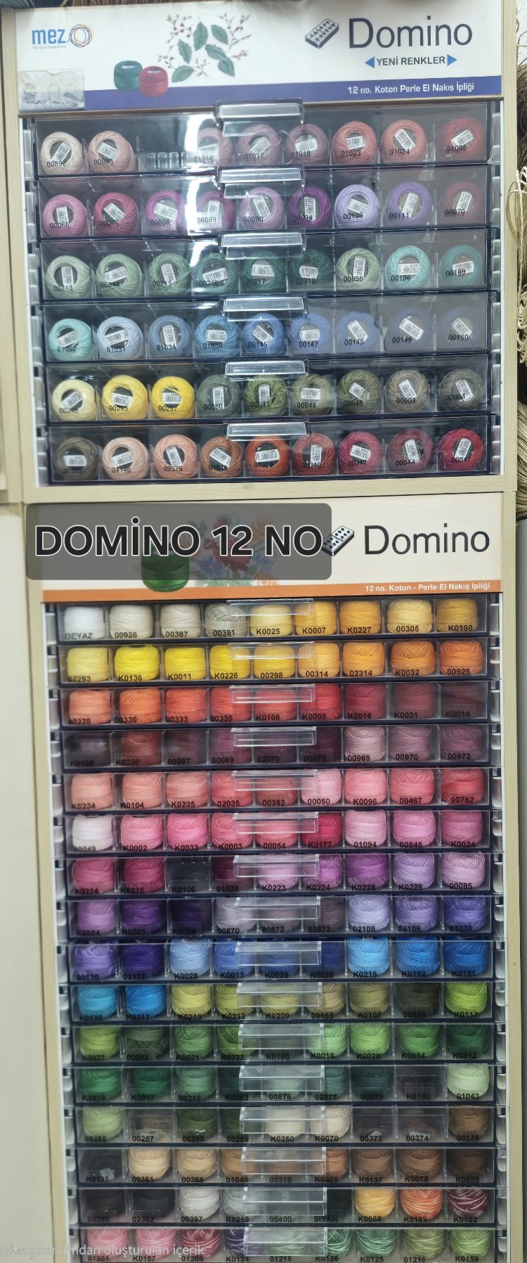 DOMİNO 12 NO - ETAMİN & KANAVİÇE - SİPARİŞ OLUŞTURMA İLANI