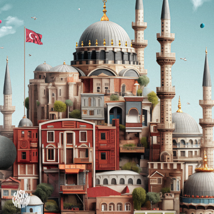 İSTİF TOPHANE (FineArt, 50x70 cm Soğuk Damgalı)