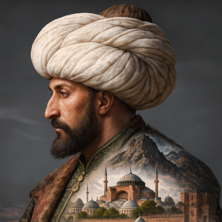 FATİH (FineArt, 50x70 cm Soğuk Damgalı)
