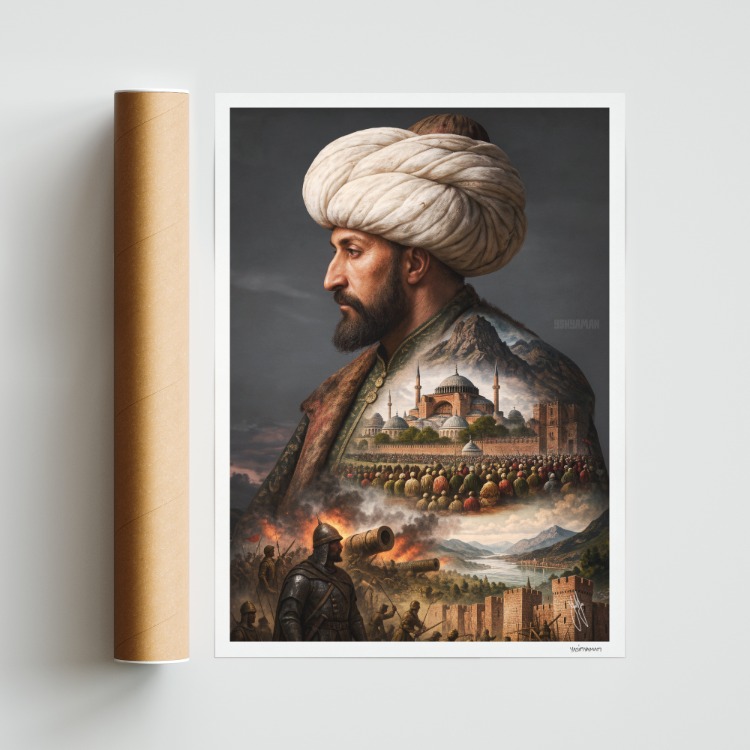 FATIH (Hahnemühle FineArt, 50x70 cm Islak İmzalı)