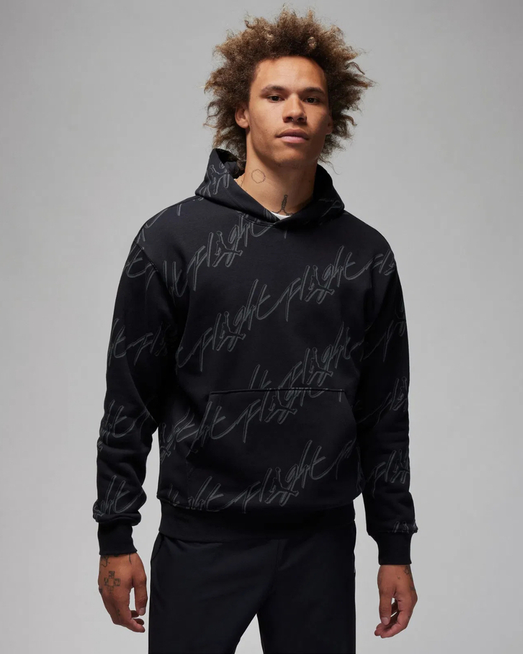 Jordan M J Fleece Pullover Hoodie [FB7318-010]