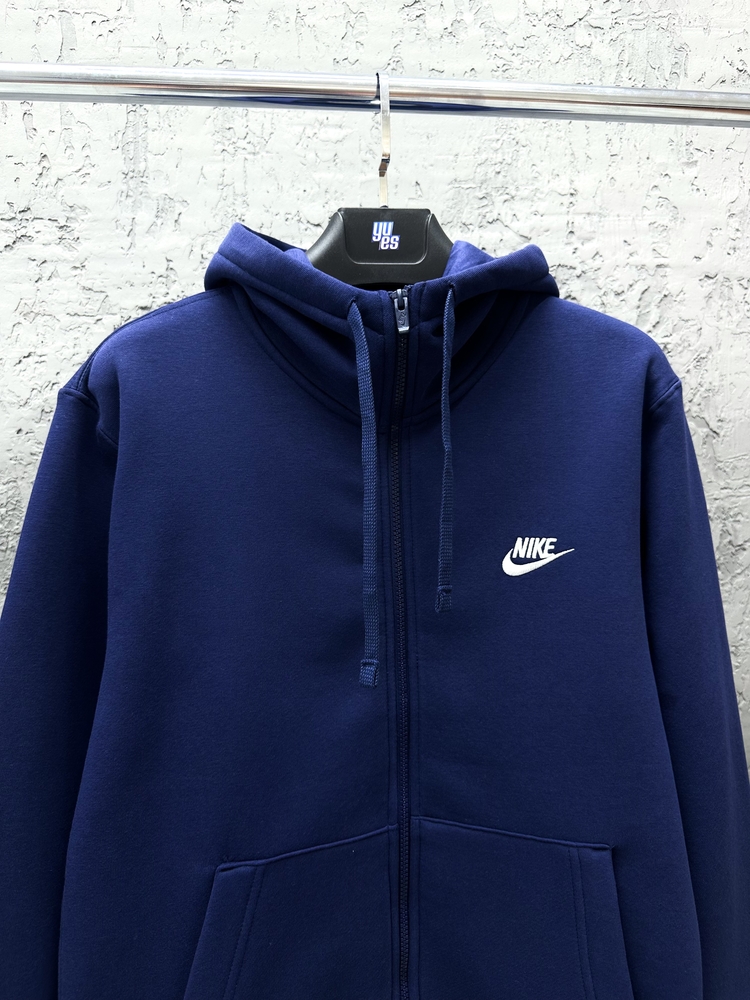 Nike Sportswear Club Full-Zip Hoodie Sweatshirt [BV2648-410]
