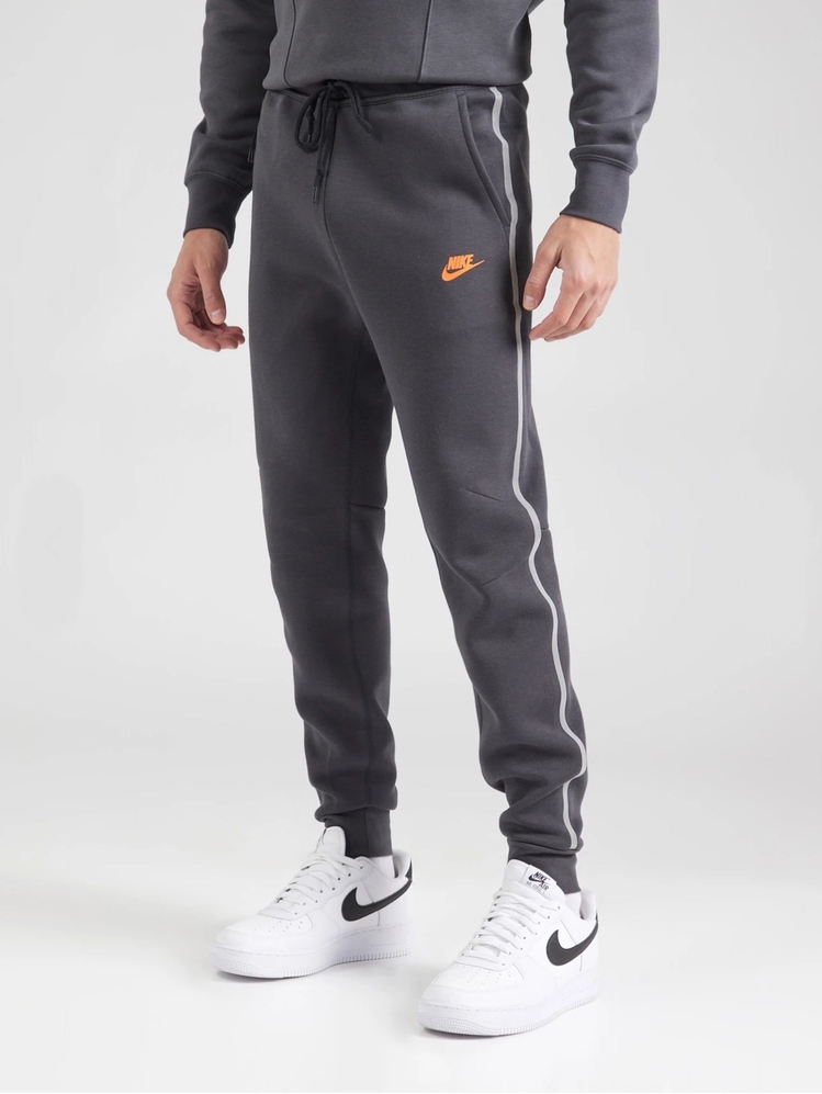Nike Tech Fleece Reflective Essentials+ Jogger - Anthracite/Safety/Orange