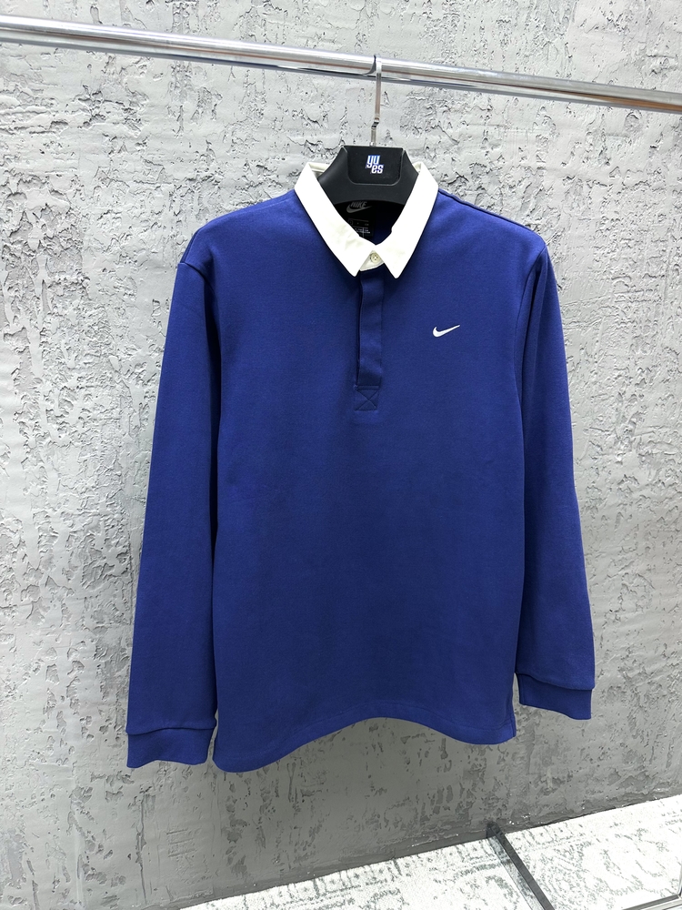 Nike Sportswear Rugby Top Solo Swoosh Shirt [DQ5221-460]