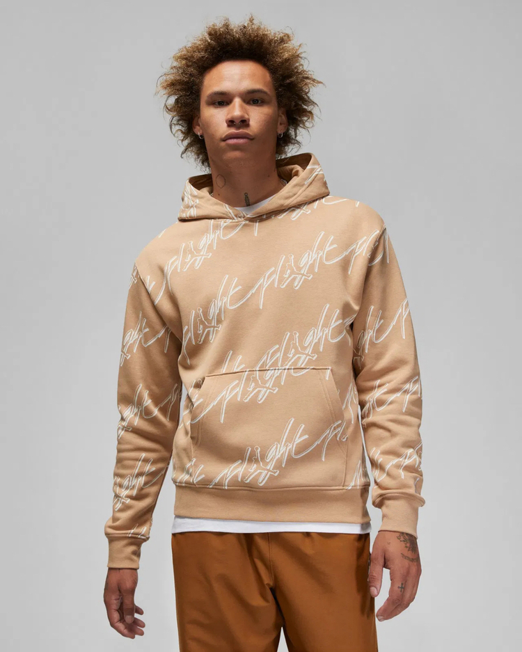 Jordan M J Fleece Pullover Hoodie [FB7318-200]
