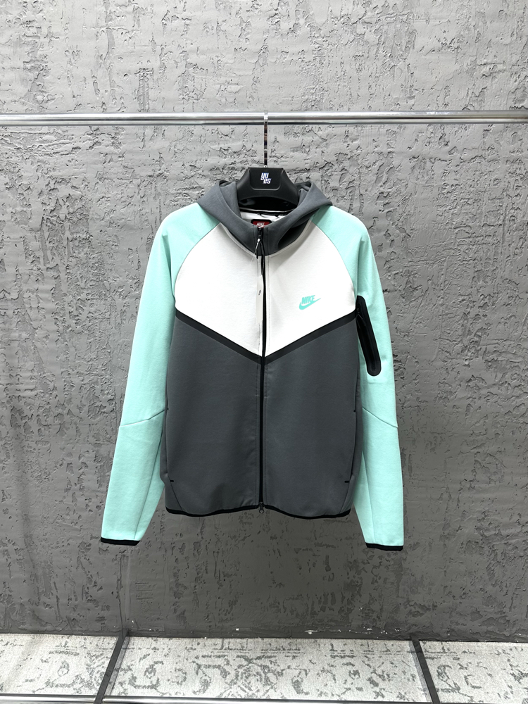 Nike Tech Fleece Premium 5.Th Hoodie Iron Grey Photon Dust Tropical Twist