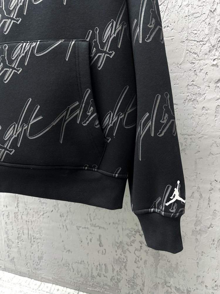 Jordan M J Fleece Pullover Hoodie [FB7318-010]