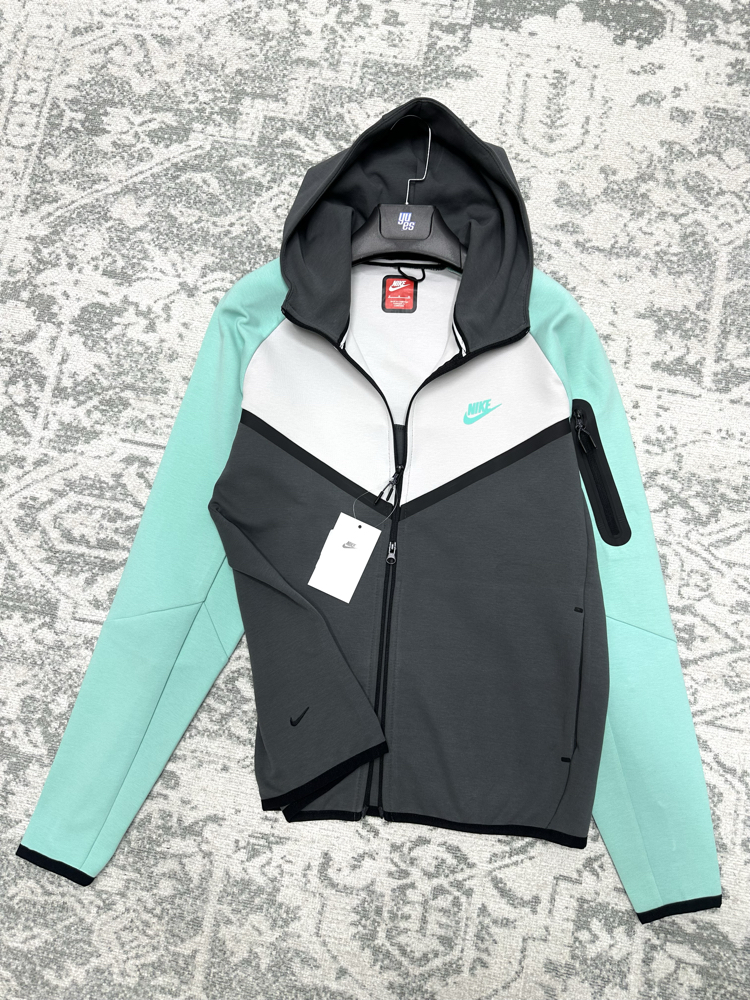 Nike Tech Fleece Premium 5.Th Hoodie Iron Grey Photon Dust Tropical Twist