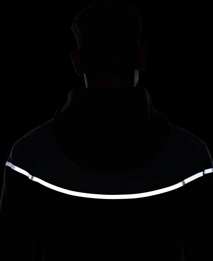 Nike Tech Fleece Reflective Essentials+ Hoodie - Anthracite/Safety/Orange