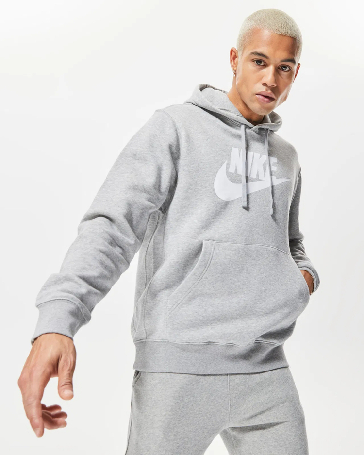 Nike Nsw Club Fleece Futura Graphic Pullover Hoodie [BV2973-063]
