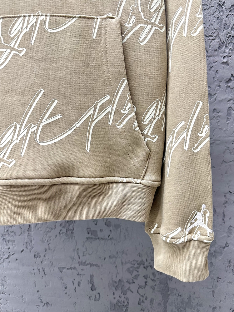 Jordan M J Fleece Pullover Hoodie [FB7318-200]