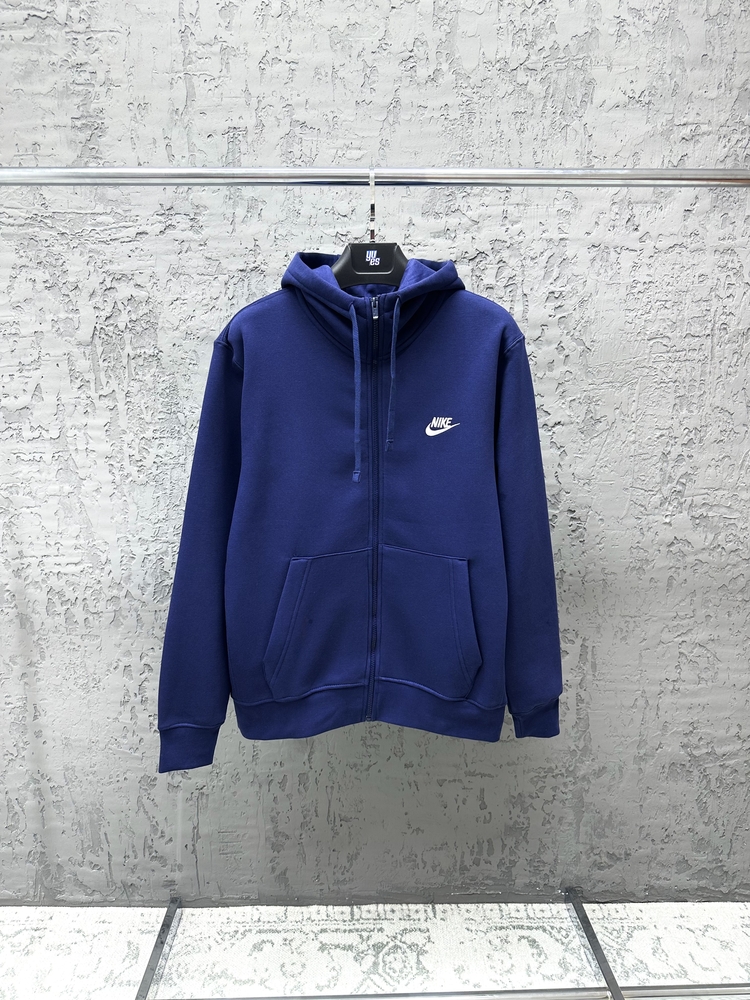 Nike Sportswear Club Full-Zip Hoodie Sweatshirt [BV2648-410]
