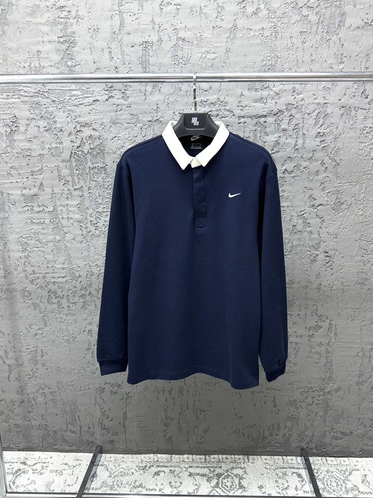 Nike Sportswear Rugby Top Solo Swoosh Shirt [DQ5221-410]