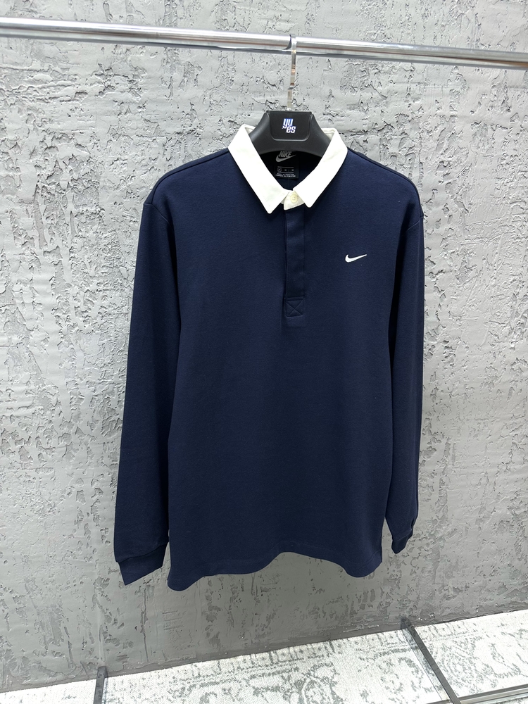 Nike Sportswear Rugby Top Solo Swoosh Shirt [DQ5221-410]