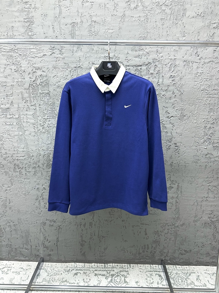 Nike Sportswear Rugby Top Solo Swoosh Shirt [DQ5221-460]