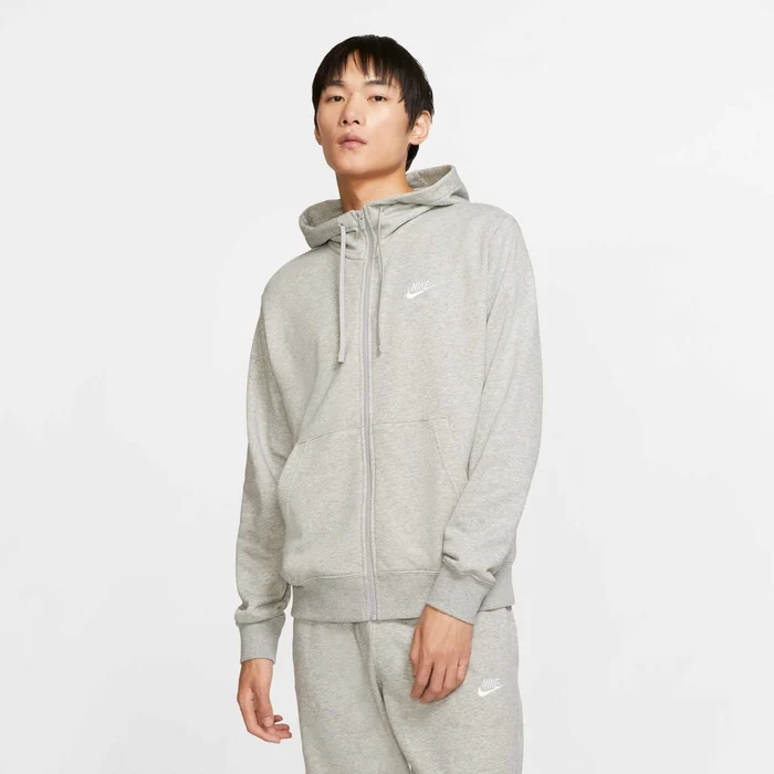 Nike Sportswear Club Full-Zip Hoodie Sweatshirt [BV2648-063]