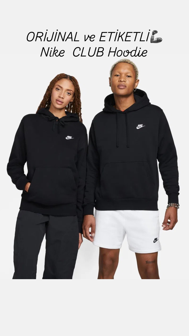 3’lü Alım KAMPANYASI Nike Sportswear Club Fleece Pullover Hoodie