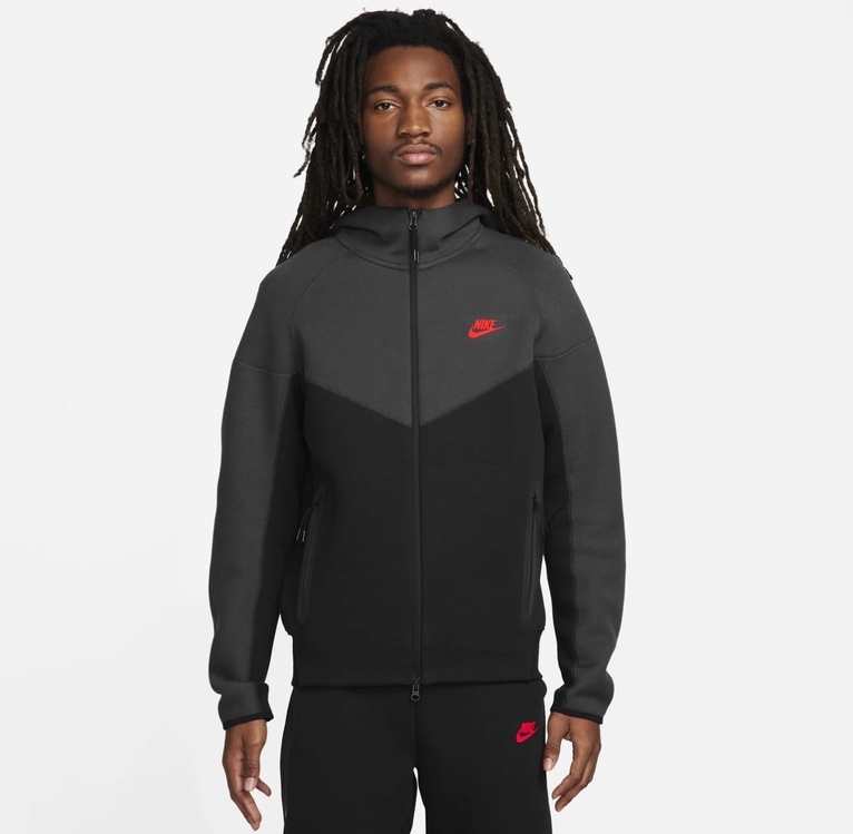Premium Nike Tech Fleece Windrunner Full-Zip Hoodie
