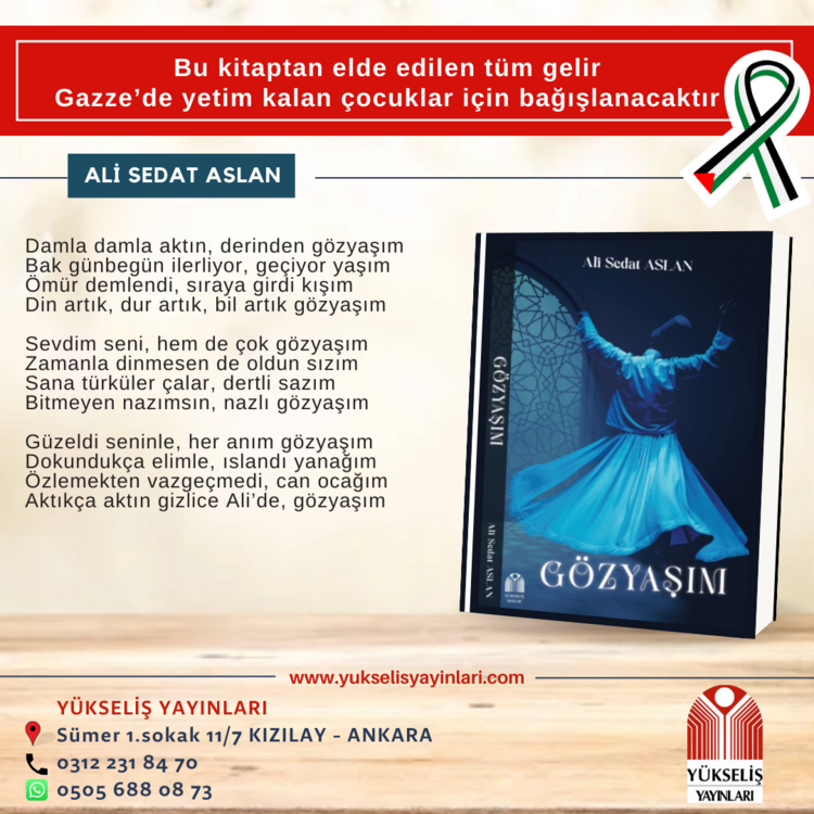 ALİ SEDAT ASLAN - GÖZYAŞIM (SESLİ ŞİİR KİTABI)