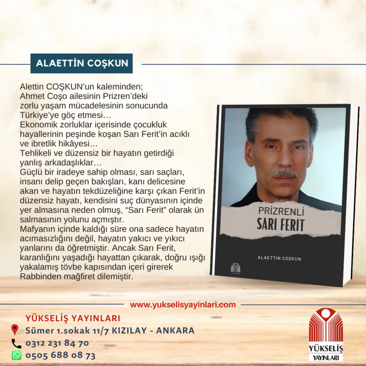 ALAETTİN COŞKUN - PRİZRENLİ SARI FERİT