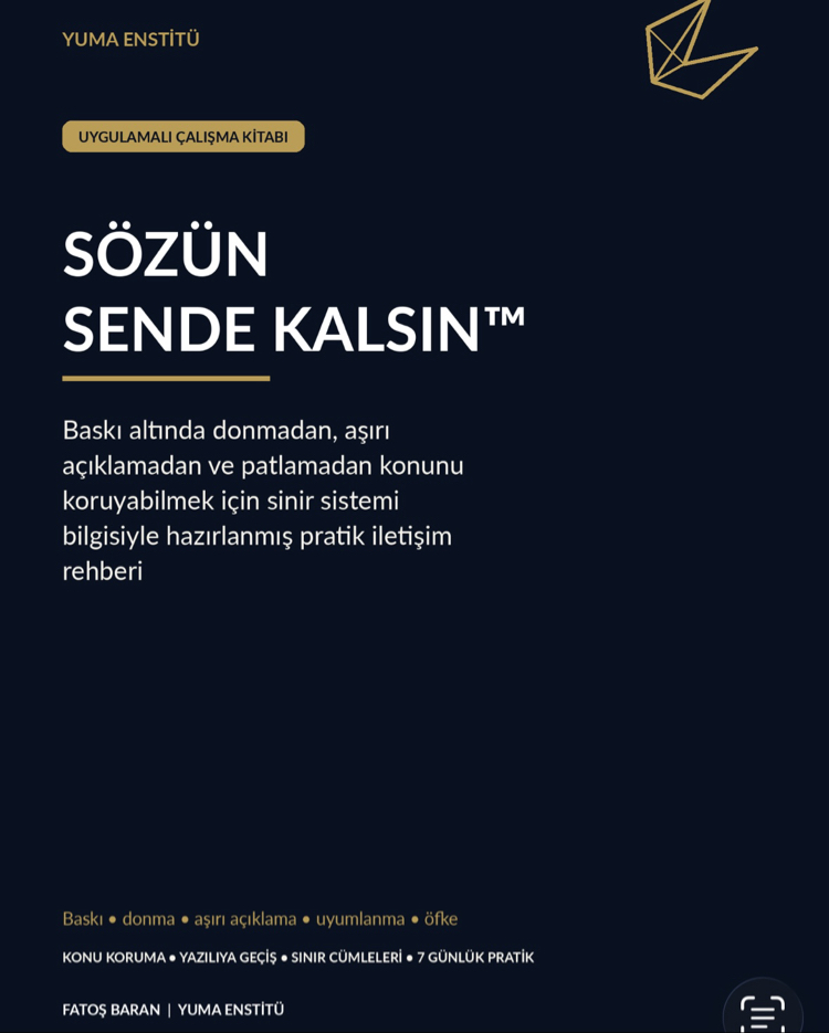 YUMA Sözün Sende Kalsın™.