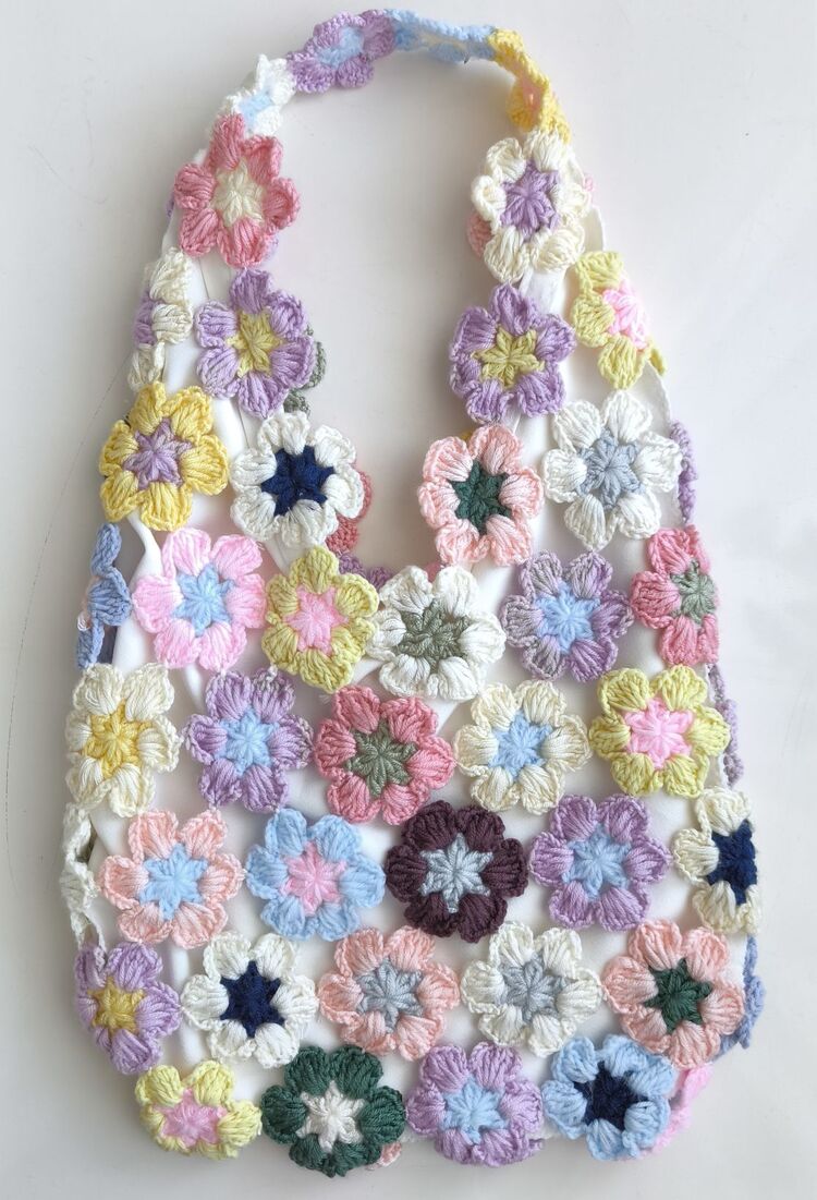 Pinterest çiçek çanta 
