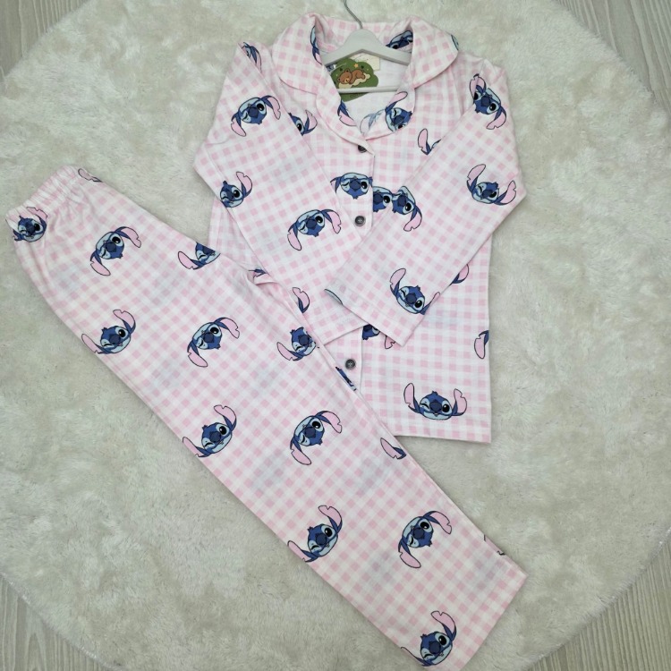 Stich Desen Pijama Tkımi