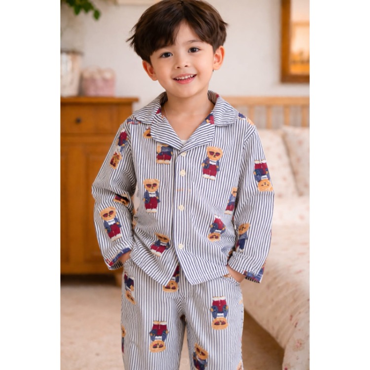 Teddy Desen Pijama Takımi