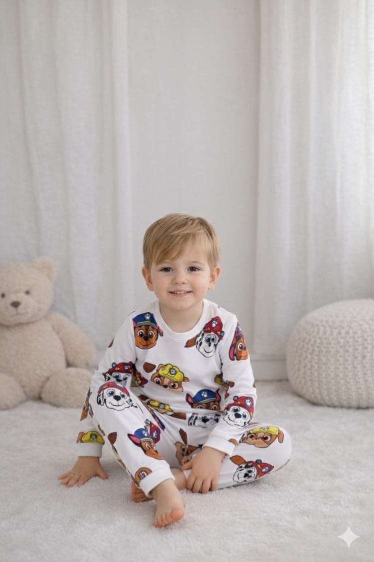 Paw Patrol Desen Pijama Takımi