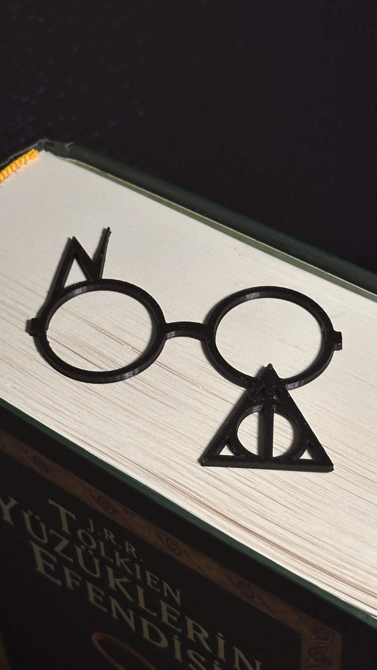 Harry Potter Gözlük Kitap Ayracı