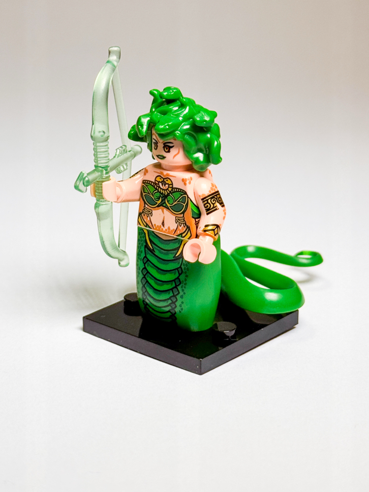 Medusa Minifigure - Greek Gods Series