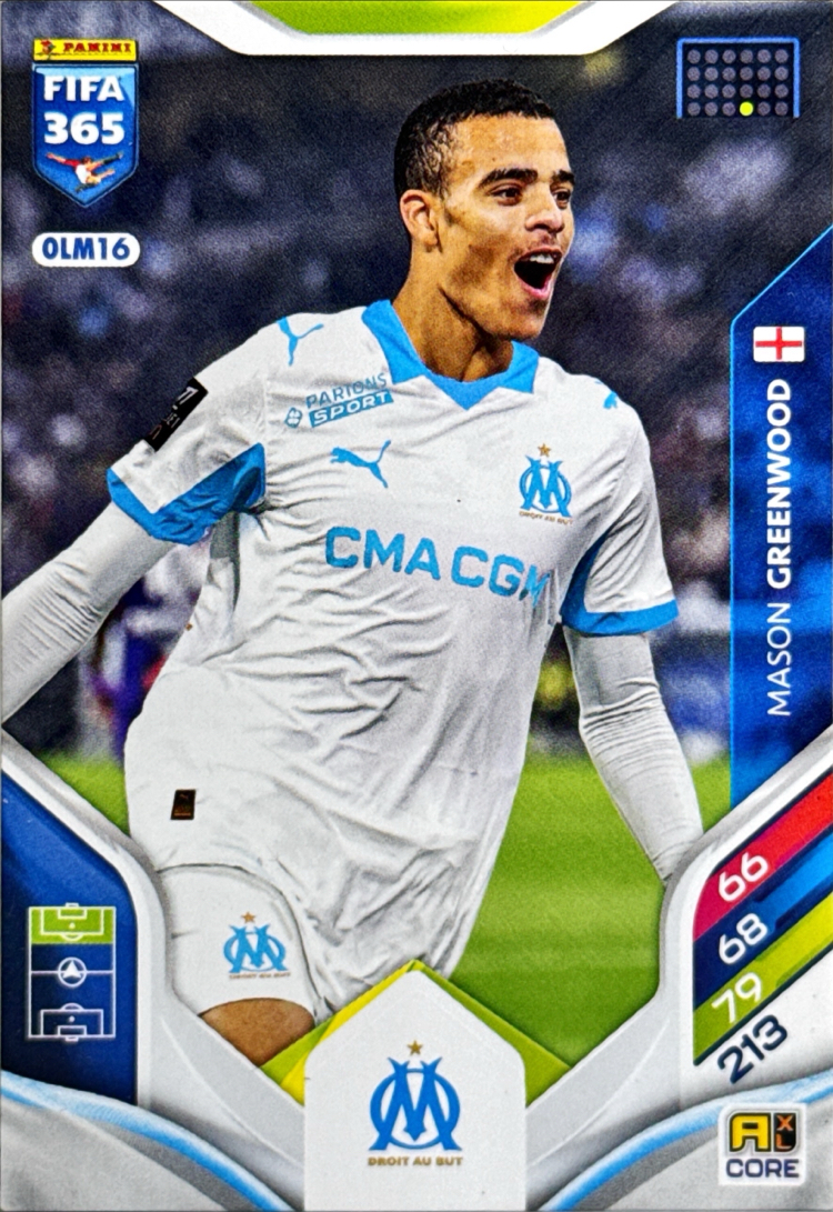 Mason Greenwood / Adrenalyn XL - FIFA 365 / 2026